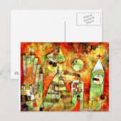 Klee - Beslissend uur om kwart voor twaalf Briefkaart (Voorkant / Achterkant)