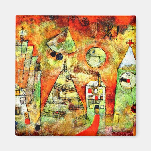 Klee - Beslissende uur om kwart voor twaalf OtterB Magneet (Voorkant)