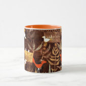 Klee - Bird Garden, beroemd kunstwerk, Mok (Midden)