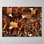 Klee - Bird Garden Poster (Voorkant)