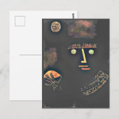 Klee - Black Knight, Briefkaart (Voorkant / Achterkant)