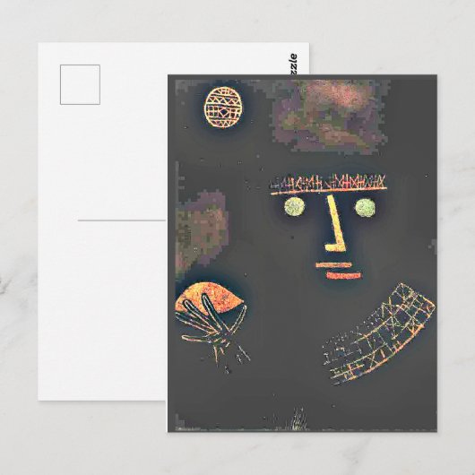 Klee - Black Knight, Briefkaart (Voorkant / Achterkant)