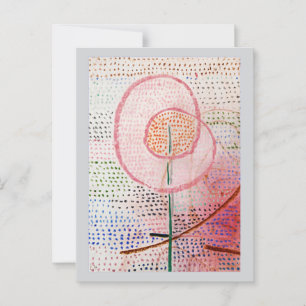 Klee - bloeien briefkaart