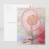 Klee - bloeien briefkaart (Voorkant / Achterkant)