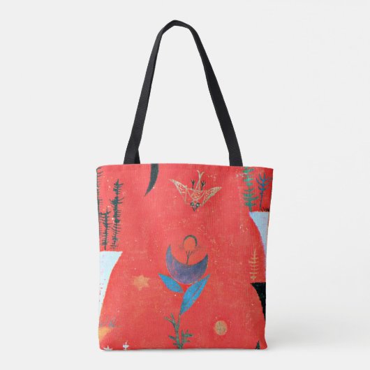 Klee - Bloem Mythe Tote Bag (Achterkant)
