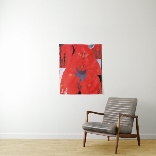 Klee - Bloem Mythe Wandkleed (In situ)