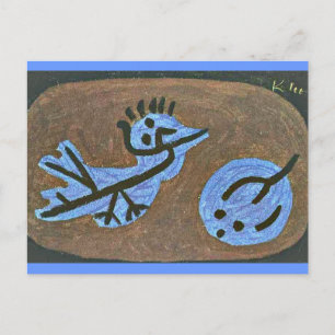 Klee - Blue Bird-Pumpkin Briefkaart