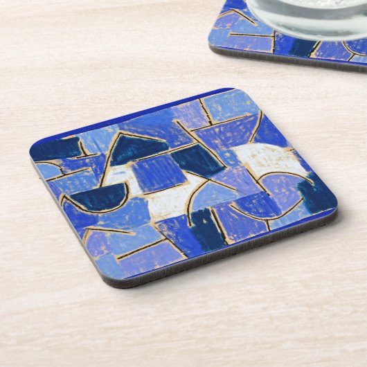 Klee - Blue Night Bier Onderzetter (Linkerzijde)