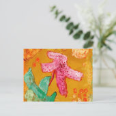 Klee - Blute Briefkaart (Staand voorkant)