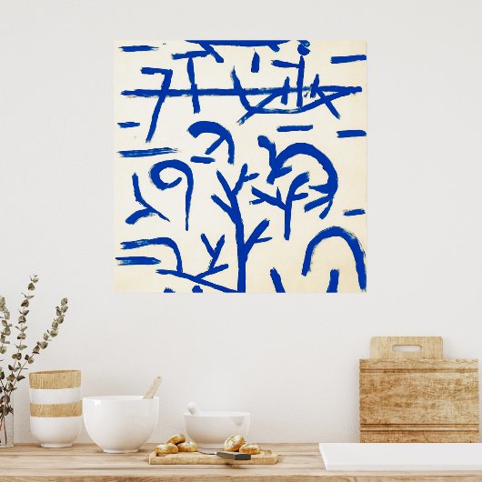 Klee - Boats in het bloed Poster (Keuken)