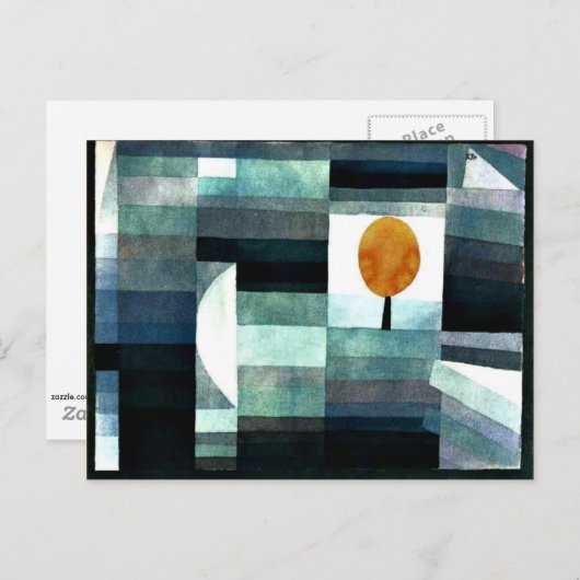 Klee - Boodschapper van de Herfst Briefkaart (Voorkant / Achterkant)