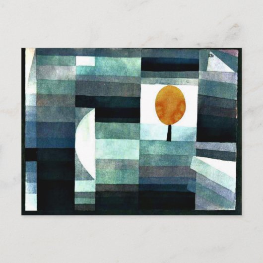 Klee - Boodschapper van de Herfst Briefkaart (Voorkant)