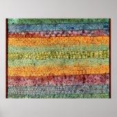 Klee - Boom Nursery, populair abstract kunstwerk Poster (Voorkant)