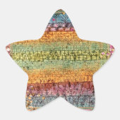 Klee - Boom Nursery sparkle Ster Sticker (Voorkant)