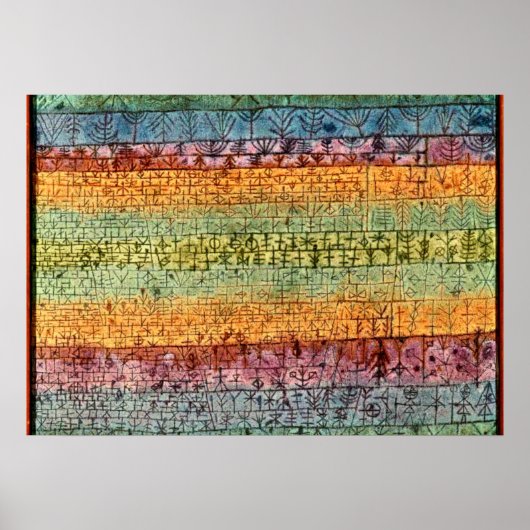 Klee - Boomkwekerij Poster (Voorkant)