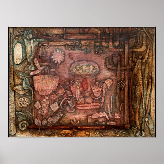 Klee - Botanisch theater Poster (Voorkant)