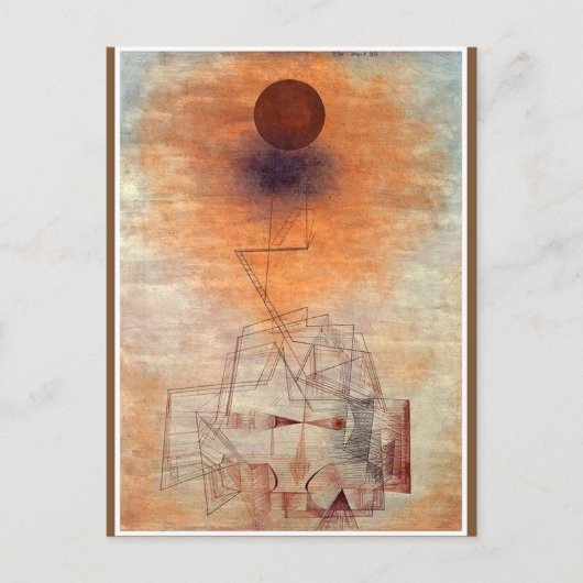 Klee - Bounds of the Intellect Briefkaart (Voorkant)