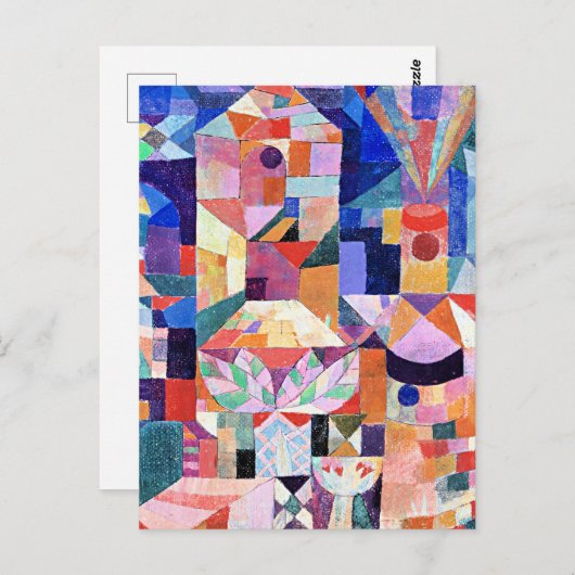 Klee - Burggarten Briefkaart (Voorkant / Achterkant)