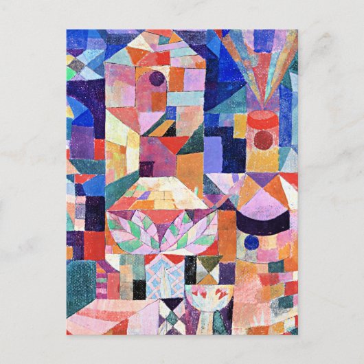 Klee - Burggarten Briefkaart (Voorkant)