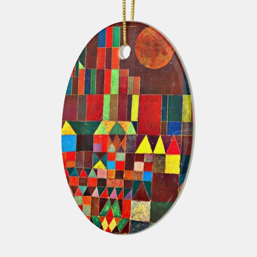 Klee - Castle and Sun, 1928 Keramisch Ornament (Links)