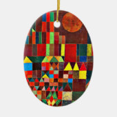 Klee - Castle and Sun, 1928 Keramisch Ornament (Voorkant)