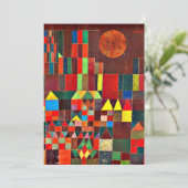 Klee - Castle en Sun, (Staand voorkant)