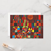 Klee - Castle en Sun Kaart (Voorkant / Achterkant in situ)