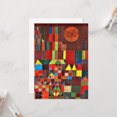 Klee - Castle en Sun Kaart (Voorkant / Achterkant in situ)