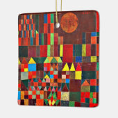 Klee - Castle en Sun Keramisch Ornament (Links)