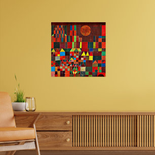 Klee - Castle en Sun Poster
