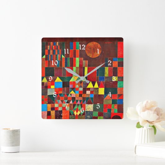 Klee - Castle en Sun Vierkante Klok (Huis)