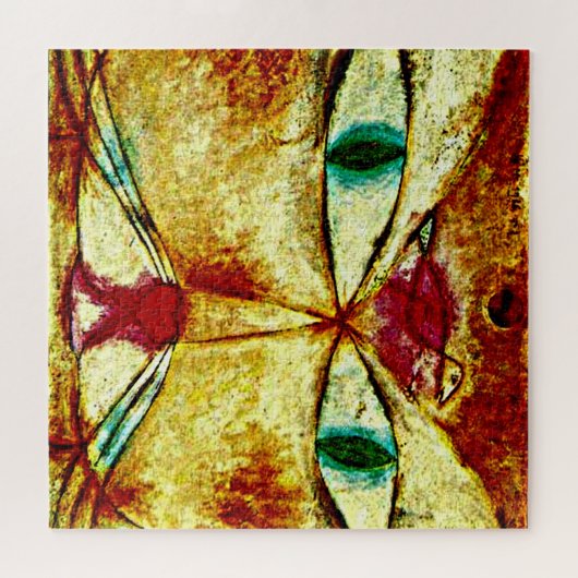 Klee - Cat en Bird Legpuzzel (Horizontaal)