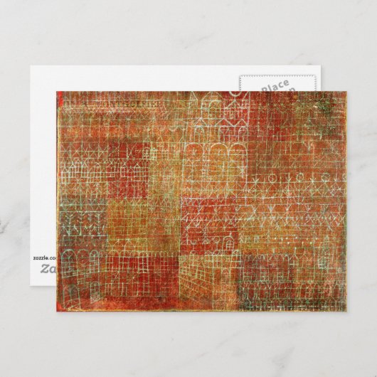 Klee - Cathedraal Briefkaart (Voorkant / Achterkant)