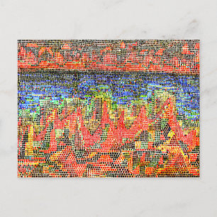 Klee - Cliffs door het Zee Briefkaart