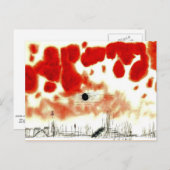 Klee - Clouds over Bor, Briefkaart (Voorkant / Achterkant)