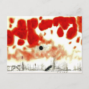 Klee - Clouds over Bor Briefkaart