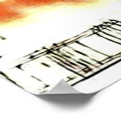 Klee - Clouds over Bor Poster (Hoek)