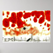 Klee - Clouds over Bor Poster (Voorkant)