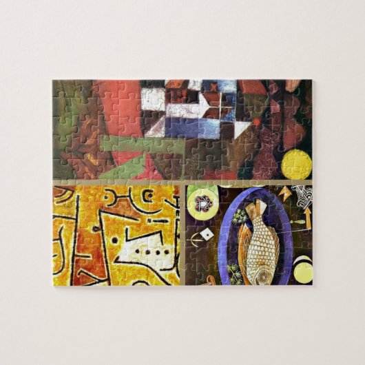 Klee Collage Legpuzzel (Horizontaal)