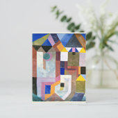 Klee - Colorful Architecture Briefkaart (Staand voorkant)