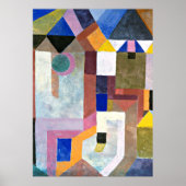Klee - Colorful Architecture Poster (Voorkant)