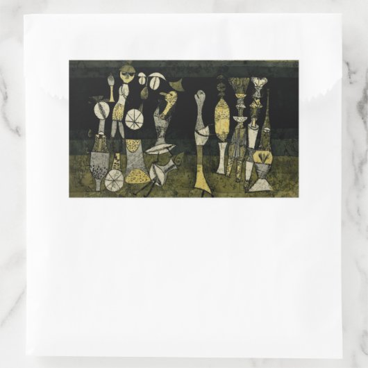 Klee - Comedy Rechthoekige Sticker (Tas)