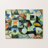 Klee - Compositie met de Gele Halve Maan Legpuzzel (Horizontaal)