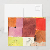 Klee - Compositie met figuren, Briefkaart (Voorkant / Achterkant)