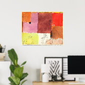 Klee - Compositie met figuren, Poster (Thuiskantoor)