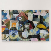 Klee - Compositie met Gele Halve Maan... Legpuzzel (Horizontaal)
