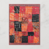 Klee - Configuratie, abstracte kunst, Briefkaart (Voorkant)