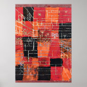 Klee - Configuratie, abstracte kunst, Poster (Voorkant)