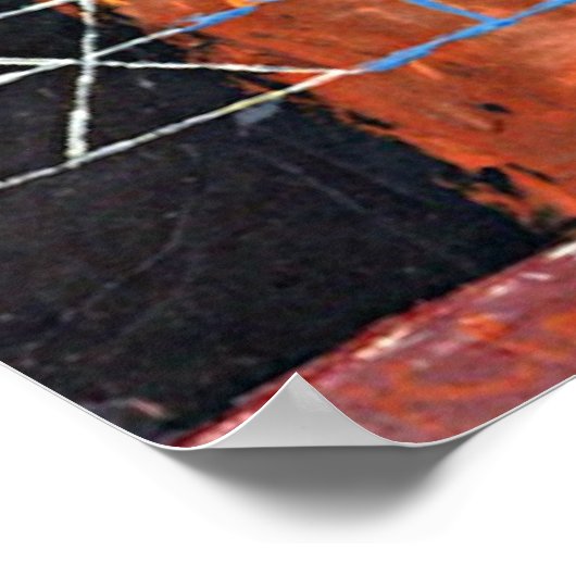 Klee - Configuratie, abstracte kunst, Poster (Hoek)