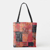 Klee - Configuratie, abstracte kunst. Tote Bag (Achterkant)